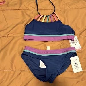 2pc girls Bikini sz 8